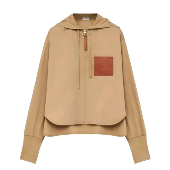ジャケット LOEWE Parka Anagram Loewe Anagram cotton gabardine parka Loewe